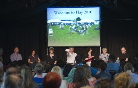 Walker Books authors take part in Question Time at Hay Festival